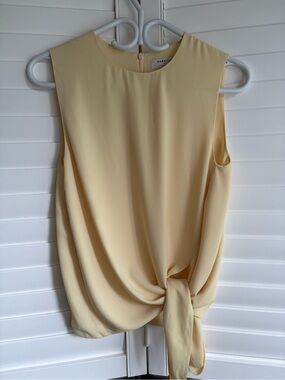 Babaton Hopkins Blouse yellow size small